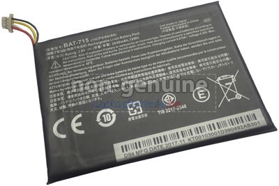 Batterie de remplacement Acer Iconia Tab B1-A71 table