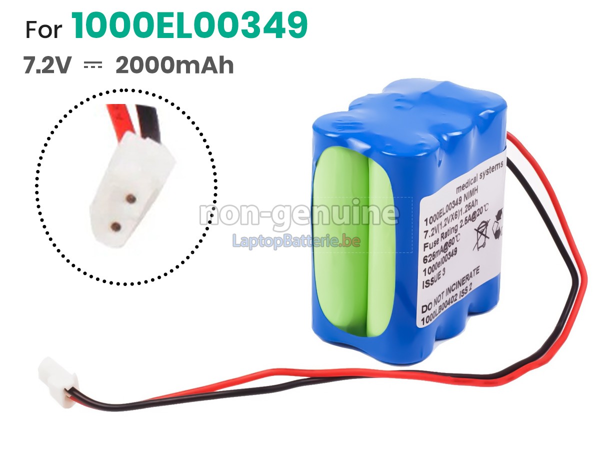 Batterie de remplacement Alaris 1000EL00349