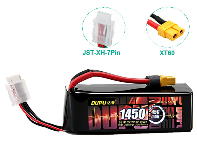 Batterie AolsteCell 22.2V 1450mah 45C XT60