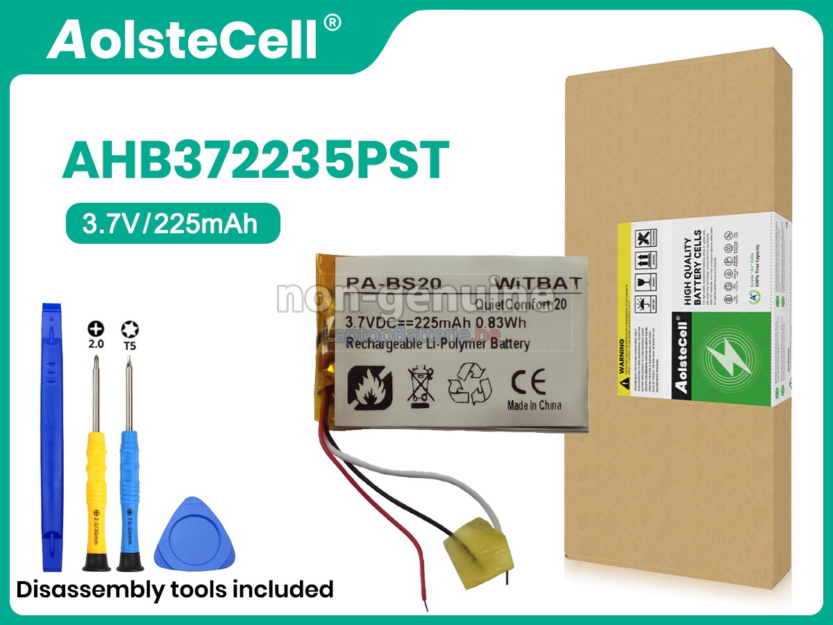 Batterie de remplacement Bose QuietComfort 20