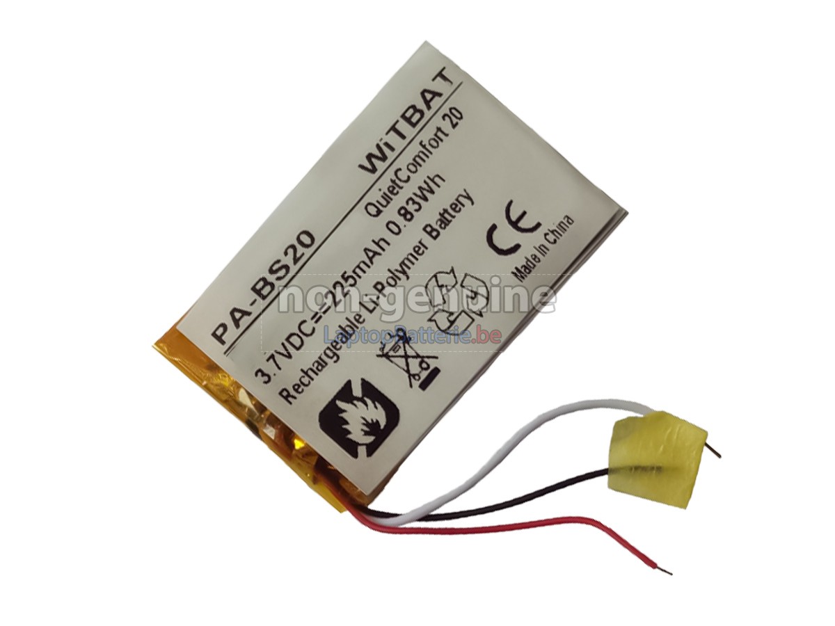 Batterie de remplacement Bose QuietComfort 20