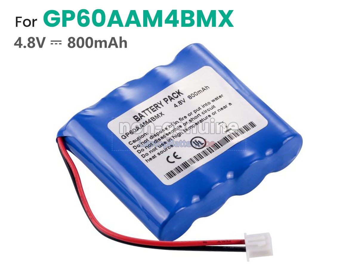 Batterie de remplacement GP GP60AAM4BMX