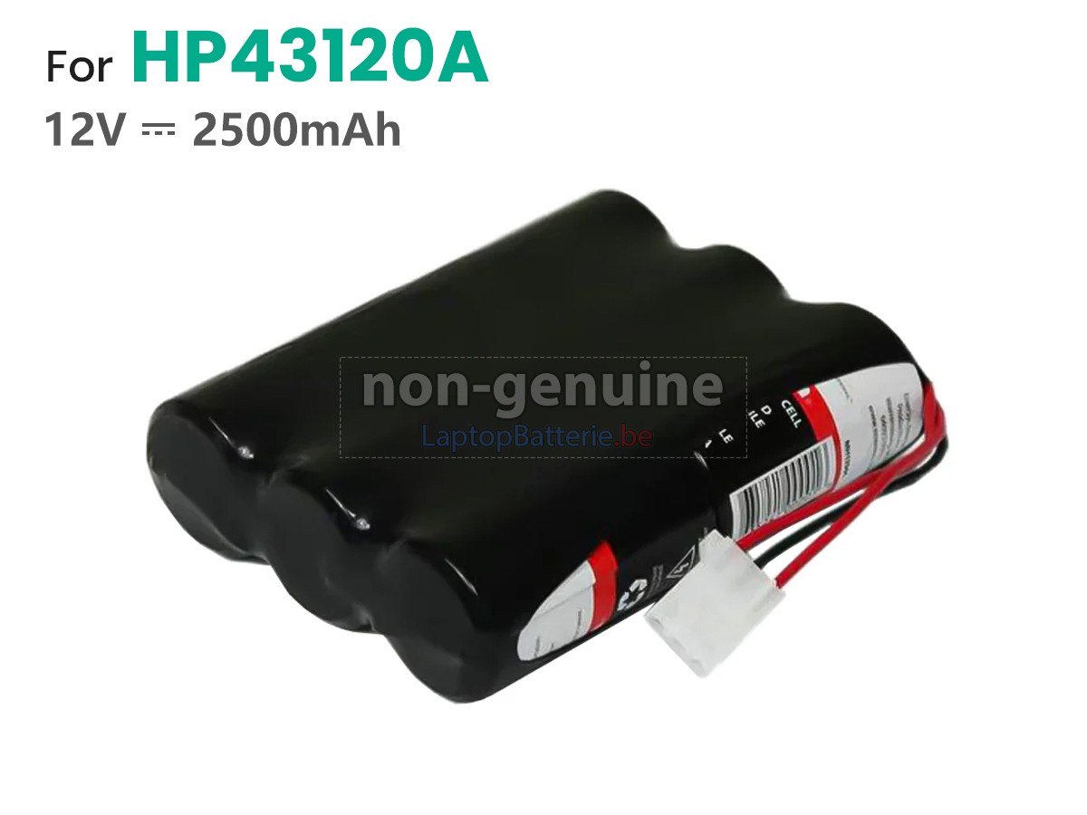 Batterie de remplacement Hewlett Packard HP43120A