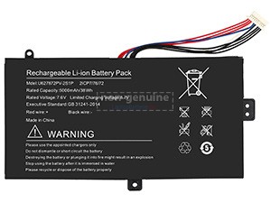Batterie INSYS U627872PV-2S1P