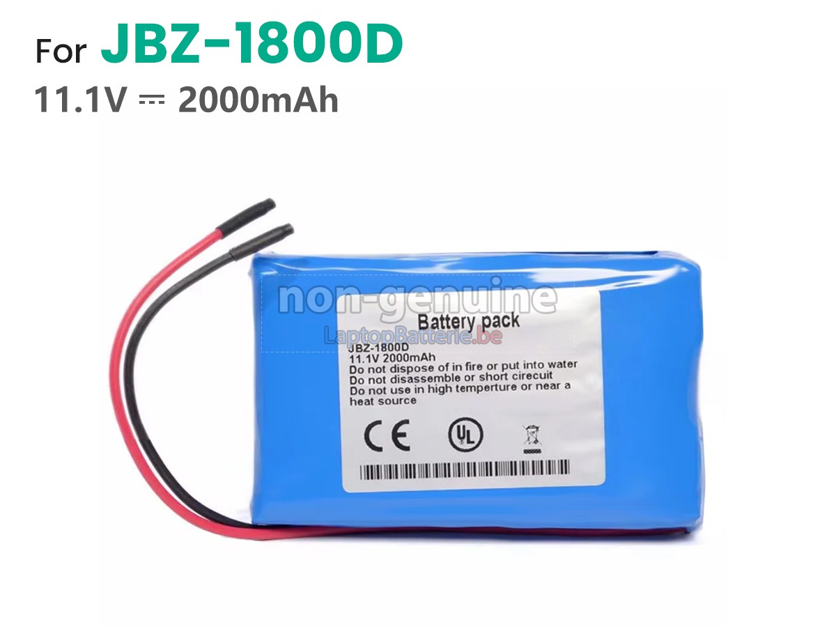 Batterie de remplacement JYM JZB-1800