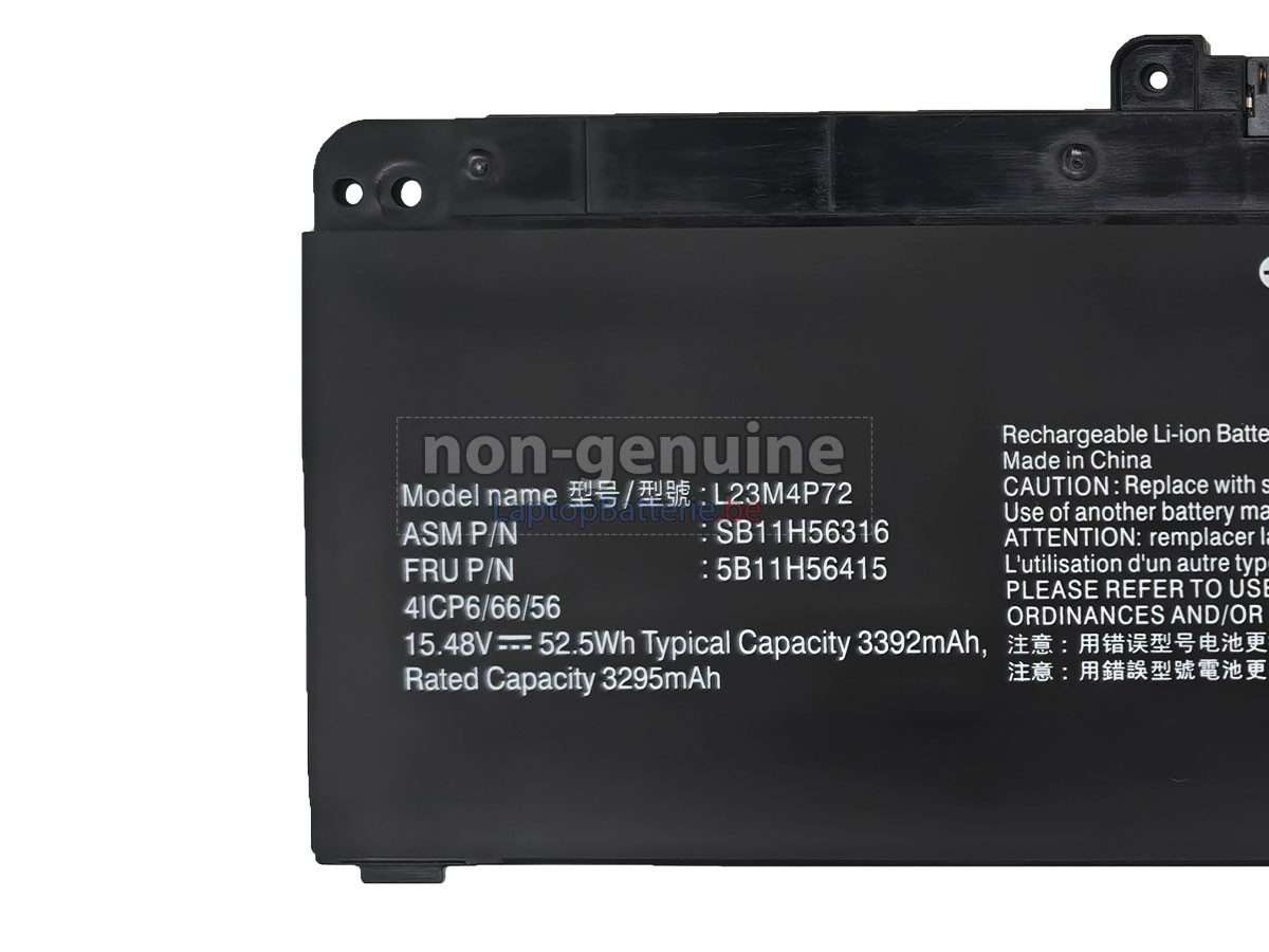 Batterie de remplacement Lenovo SB11H56316