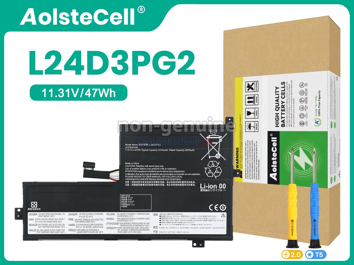 Batterie de remplacement Lenovo L24X3PG2