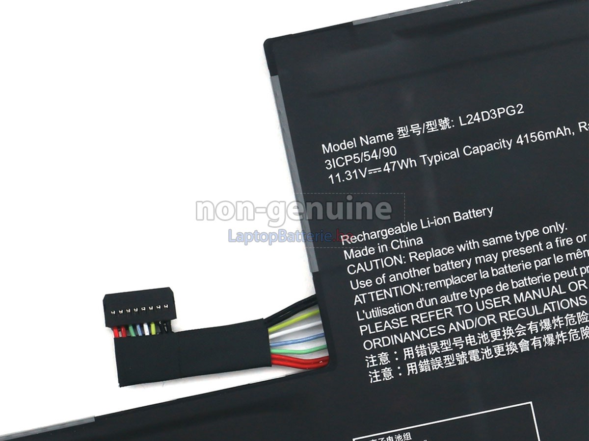 Batterie de remplacement Lenovo L24X3PG2
