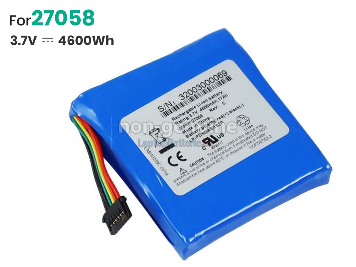 Batterie de remplacement Masimo 27058