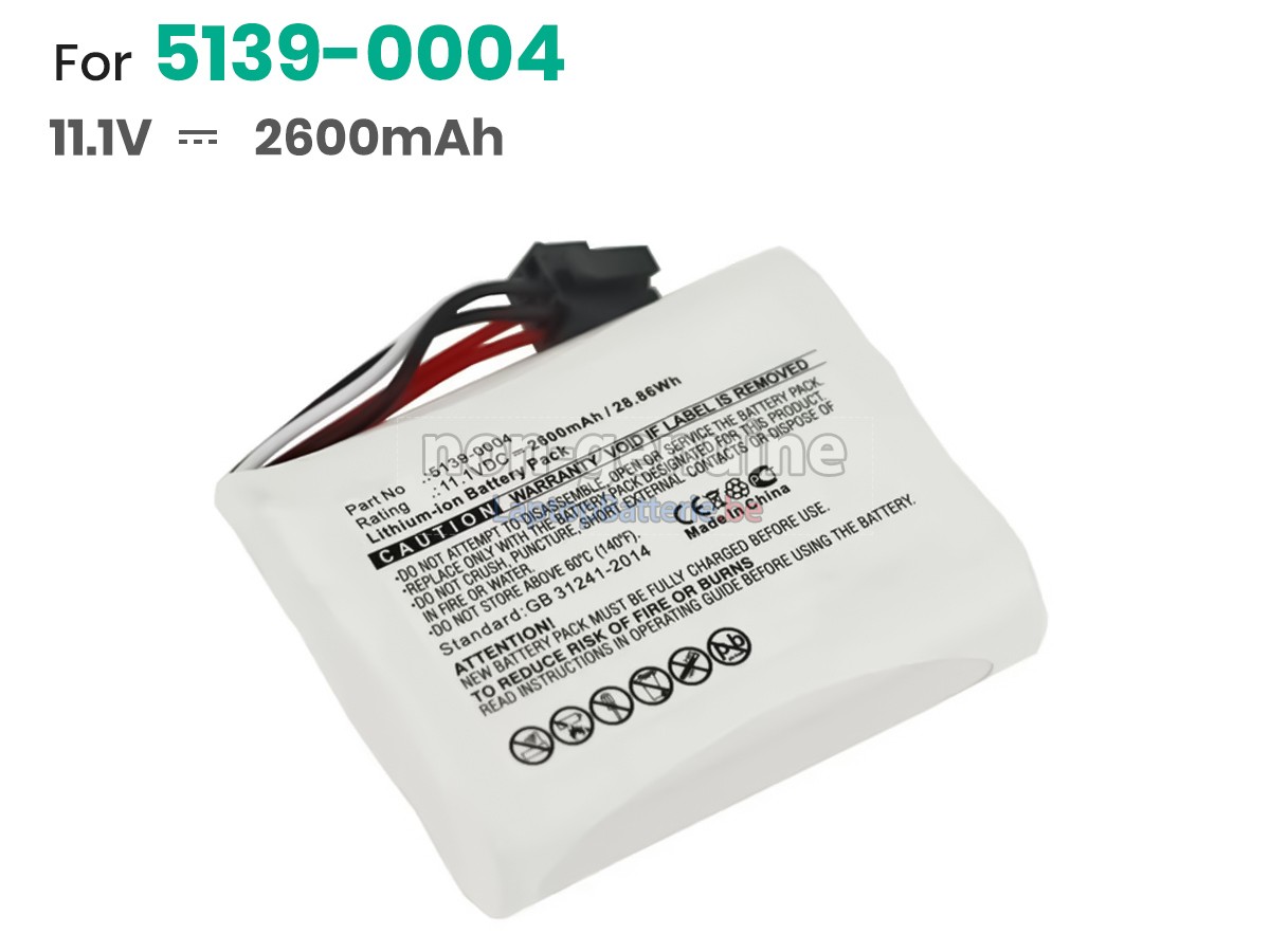 Batterie de remplacement Masimo 5139-0004