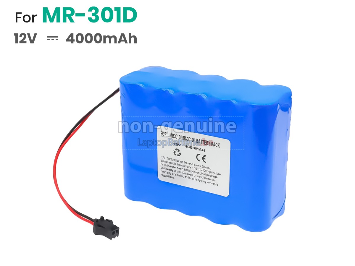 Batterie de remplacement MRH MR-301DC