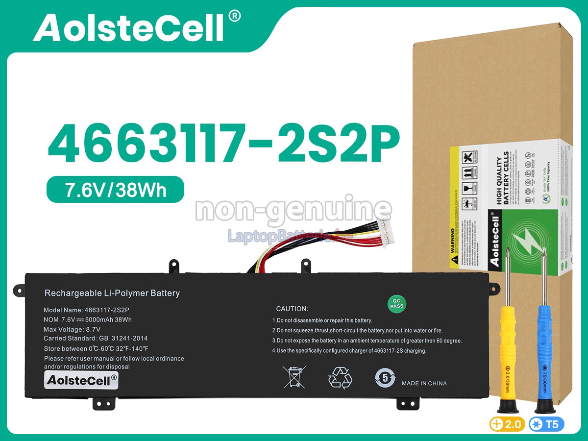 Batterie de remplacement XIDU PhilBook Y13 XN133A