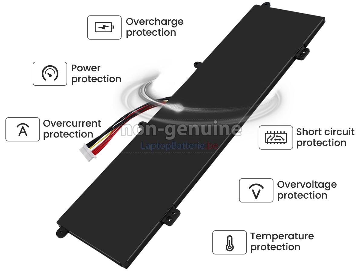 Batterie de remplacement XIDU PhilBook Y13 XN133A